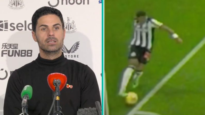 Mikel Arteta Roundly Criticised For Hypocritical Rant After Controversial Newcastle Goal