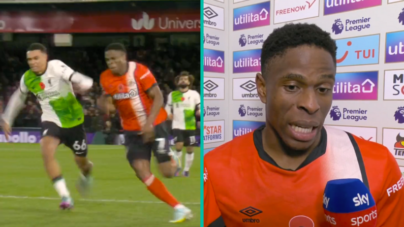 Inspirational Ogbene Flusters TAA As Luton Tame Liverpool