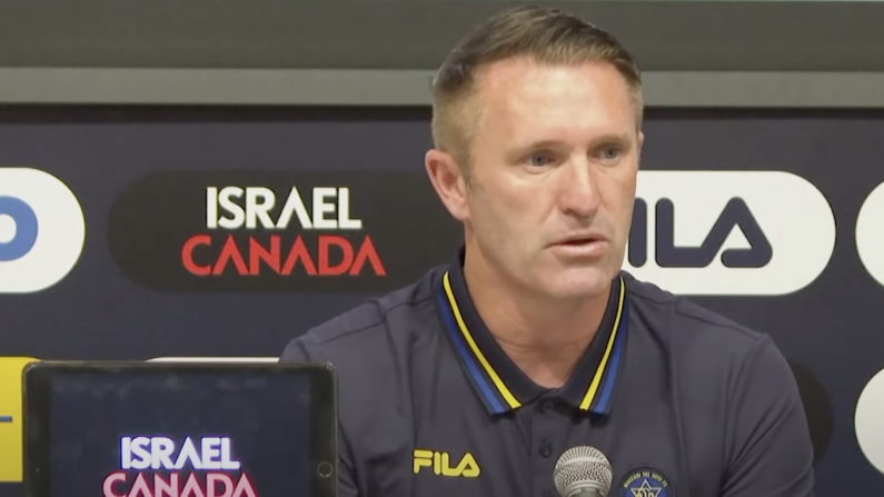 Robbie Keane Did Not Want To Answer Political Questions Ahead Of Maccabi Tel Aviv Return