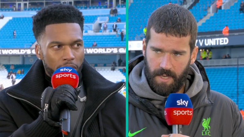 Daniel Sturridge Gives Insight On What Makes Alisson So Special