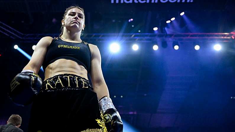 The 3Arena Was Buzzing Even Before Katie Taylor's Ringwalk