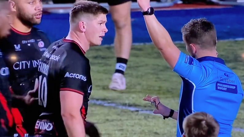 Owen Farrell Turns The Tables On Referee In Fascinating Exchange