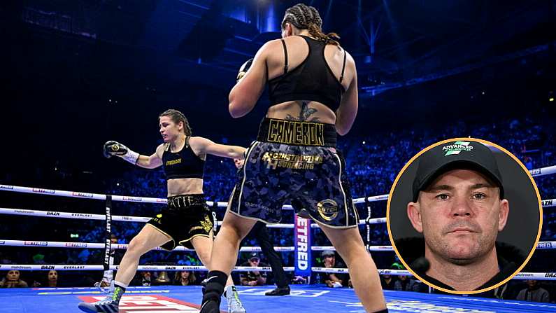 Chantelle Cameron's Trainer Blasts Referee After Katie Taylor Win