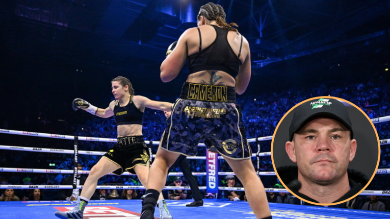 Chantelle Cameron's Trainer Blasts Referee After Katie Taylor Win