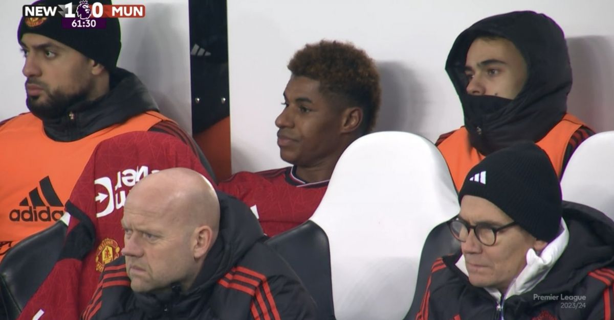 Scholes critique le comportement de Marcus Rashford après la lourde défaite de Newcastle