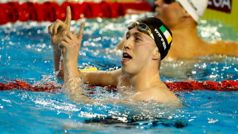Daniel Wiffen Makes Irish Swimming History Despite 'Horrible' Night