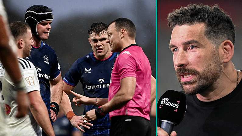 Jim Hamilton Says Incident With Referee A Bad Look For James Ryan As Leinster Co-Captain