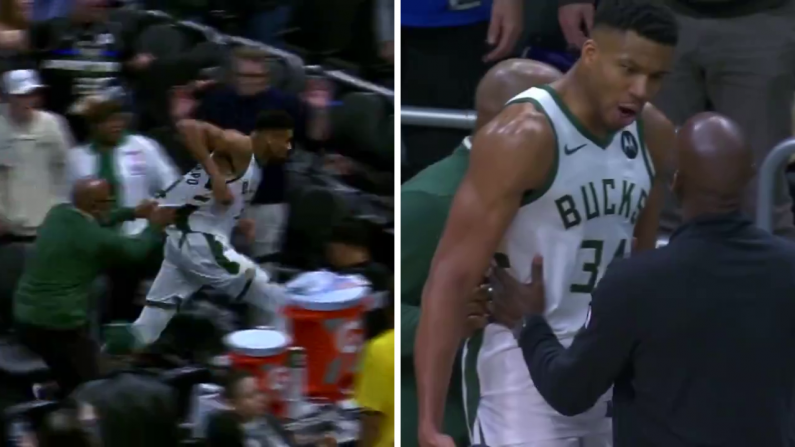 Giannis Furious As Pacers Take Game Ball After He Breaks Bucks Record