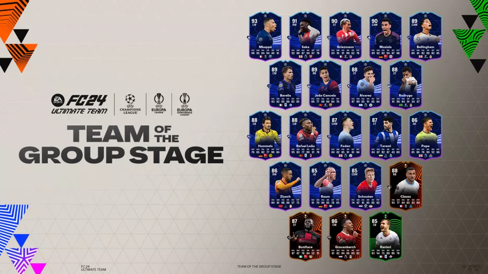 FC 24 Team of the Group Stages