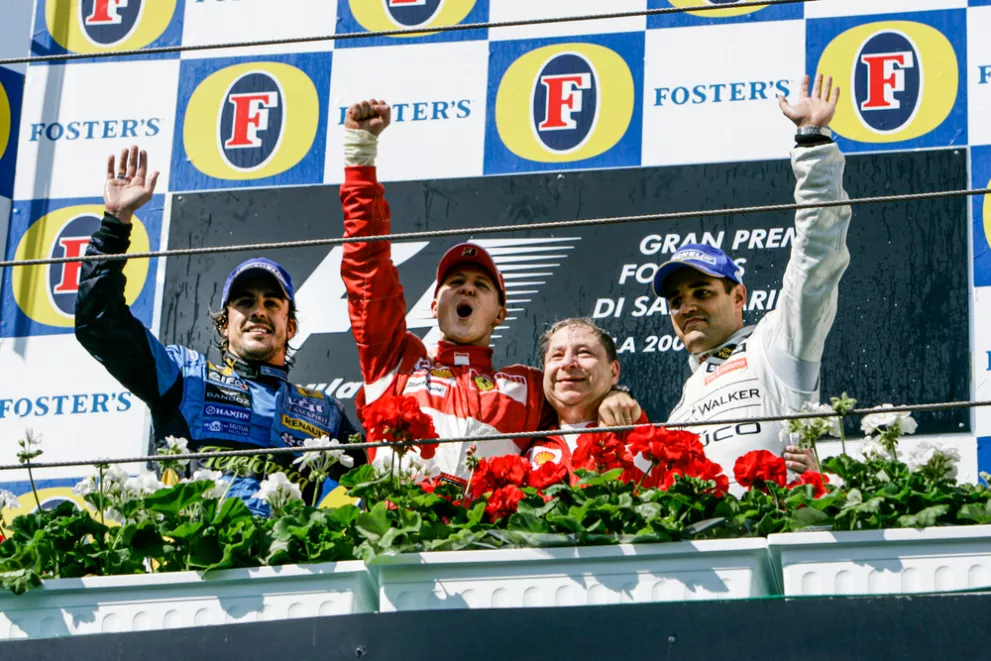 Michael Schumacher Ferrari 2006 Imola