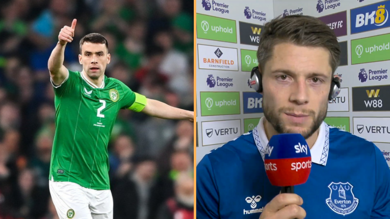 Everton Stand-In Skipper Gives Unprompted Seamus Coleman Adulation