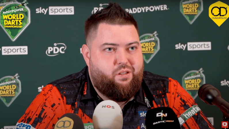 Michael Smith Calls Out Keyboard Warriors For Odd Reason After Second Round Win