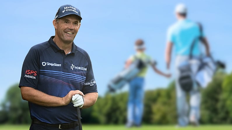 Padraig Harrington Praised For Three Minutes Of Great Advice About Kids And Sport