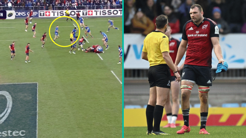 Tadhg Beirne Feels Referee Ignored Clear Infringement During Controversial Try In Munster Loss