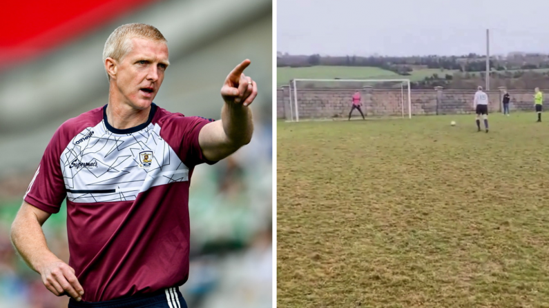 Henry Shefflin Delights Crowd With Classy Moment In Charity Match