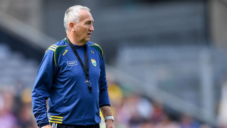 Donie Buckley Leaves Role As Part Of Kerry Backroom Team