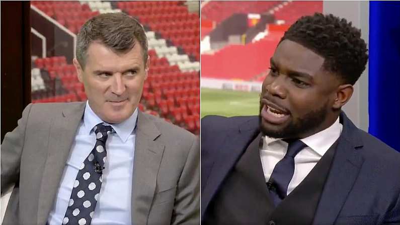 Watch: Roy Keane Put Micah Richards Back Into His Box After Hyping Himself Up