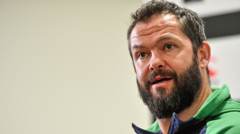 Andy Farrell Admits He Is 'Gutted' After France Game Called Off