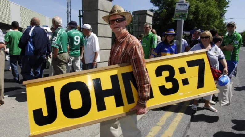 Well-Known GAA Supporter Frank 'John 3:7' Hogan Passes Away