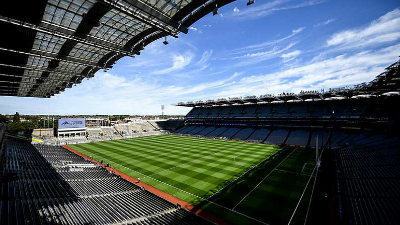 14 September 2019; A general view prior to the GAA Football All-Ireland Senior Championship Final Replay match between Dublin and Kerry at Croke Park in Dublin. Photo by David Fitzgerald/Sportsfile