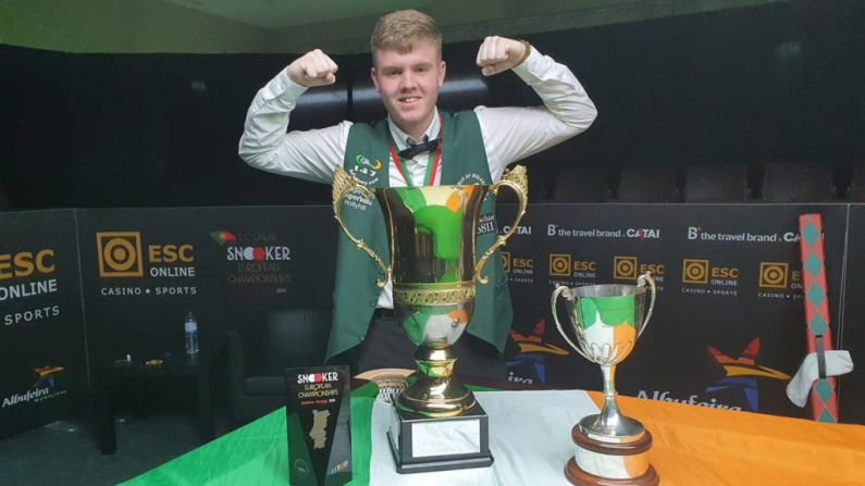 Cork 18-Year-Old Wins The European U21 Snooker Championship