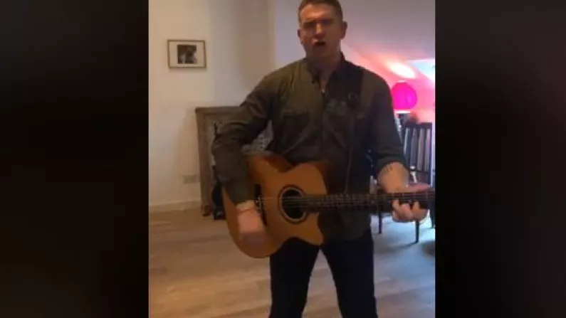Watch: Damien Dempsey Plays St Patrick's Day Concert From His Sitting Room