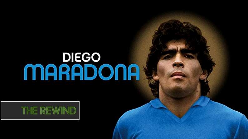 The Superb Documentary On Diego Maradona At Napoli Is On TV This Week