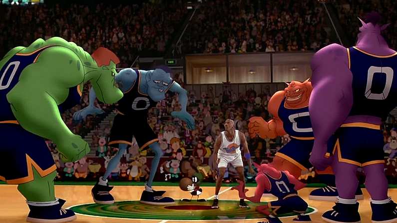 As It Happened: Michael Jordan's Tune Squad Upset The Monstars