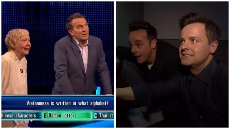 Ant And Dec Pranked Host Of 'The Chase' Bradley Walsh