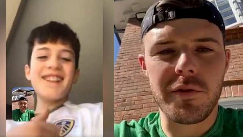 Watch: Jack Butland Facetimes Nathan The Solo Goalie