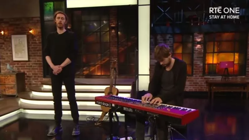 Watch: Hozier Gives Emotional Rendition Of The Parting Glass On Late Late Show