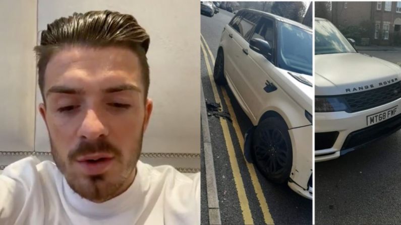 Jack Grealish Apologises After Involvement In Crash Whilst Ignoring Guidelines