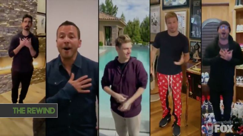 Watch: Backstreet Boys Recreate 'I Want It That Way' Video In Isolation