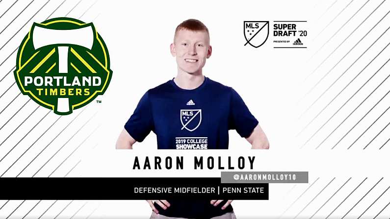 Ireland's Aaron Molloy Selected At 16th Overall In 2020 MLS Draft