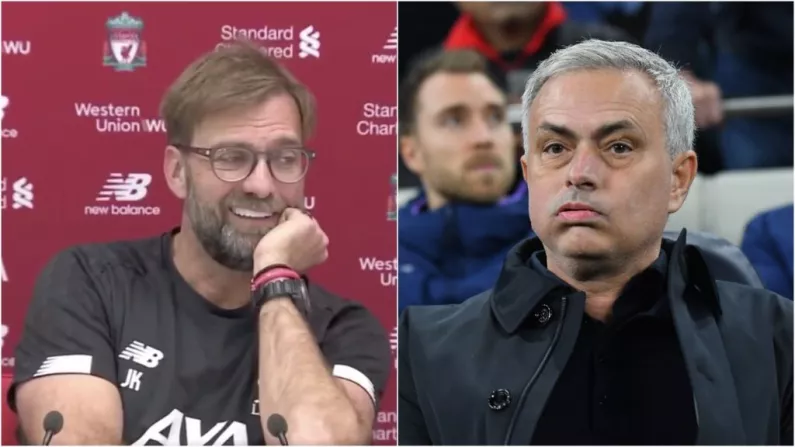 Klopp's Response To Question About Mourinho's Playing Days Is Hilarious