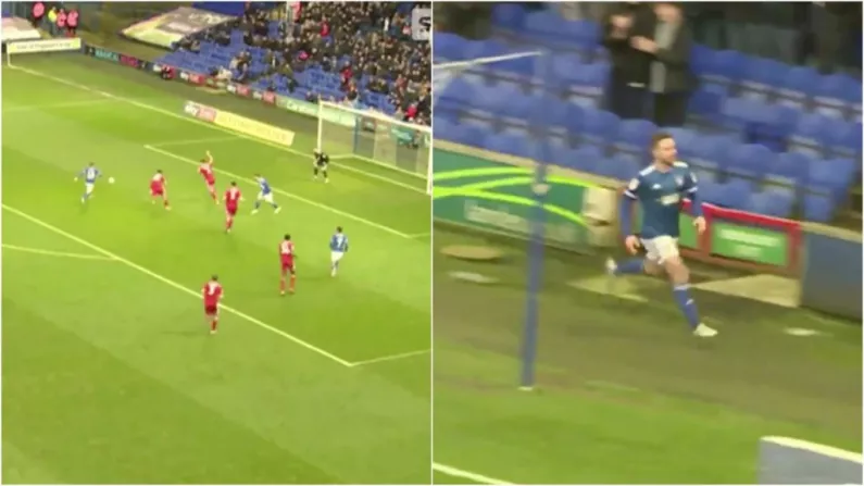 Watch: Alan Judge's Clinical Finish Caps Off Ipswich's Stunning Team Move