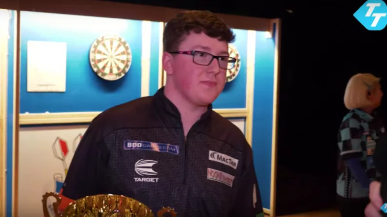 Meath's Keane Barry Completes Double By Winning BDO World Youth Title