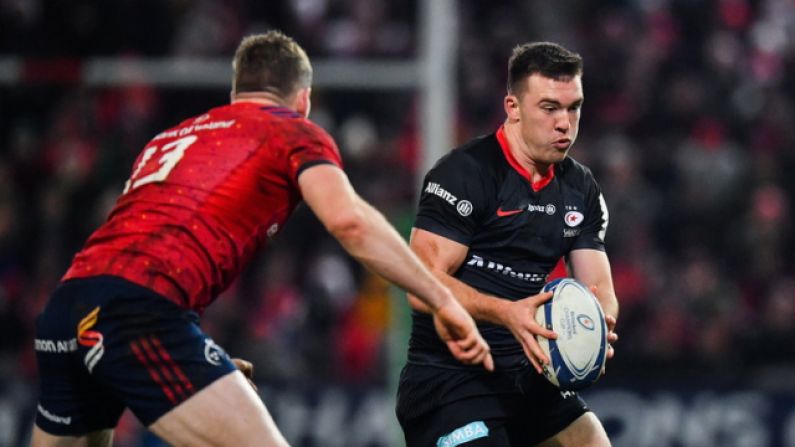 Report: Munster In Talks To Sign Irish-Qualified Saracens Fullback