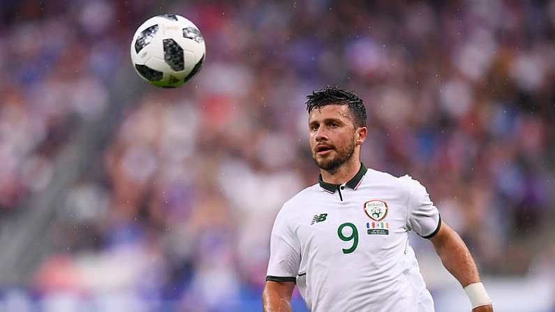 28 May 2018; Shane Long of Republic of Ireland during the International Friendly match between France and Republic of Ireland at Stade de France in Paris, France. Photo by Stephen McCarthy/Sportsfile