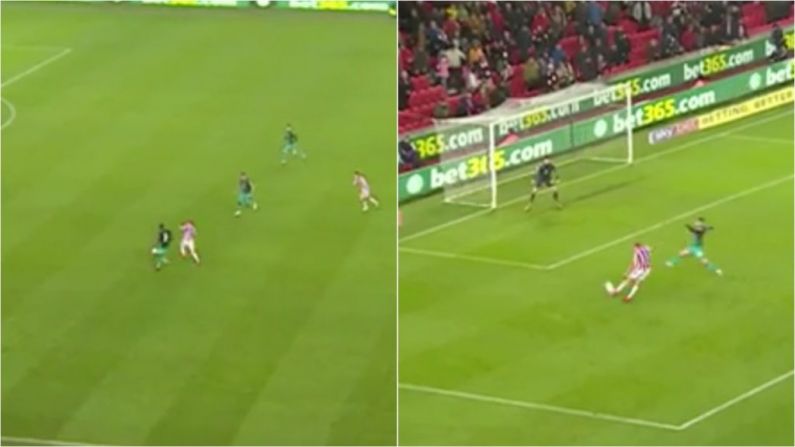 Watch: James McClean Scores The Most James McClean Goal Of All Time For Stoke