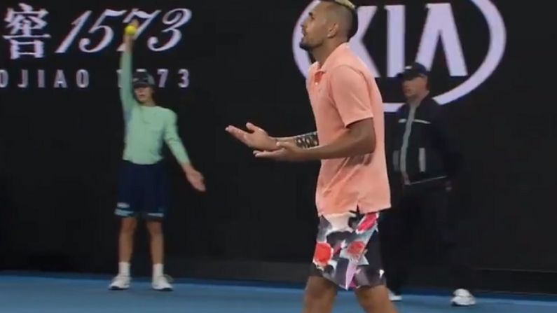 Watch: Nick Kyrgios Scuffs Trick Shot Before Throwing Another Tantrum