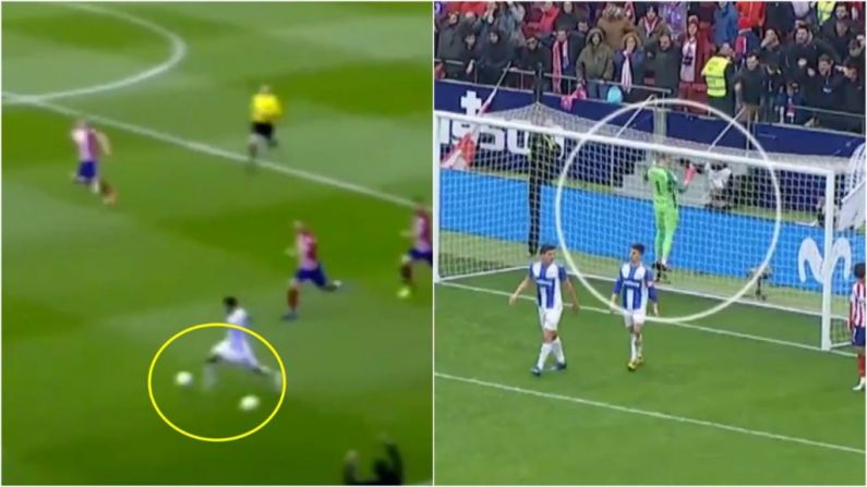 Watch: Atletico Madrid Ballyboys Try To Stop Play & Then Get Player Sent Off In Mad Game