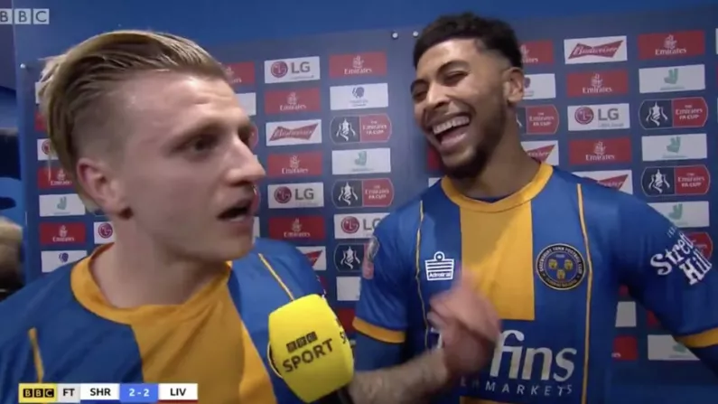 Jason Cummings Gives One Of The Great Post-Match Interviews After Liverpool Heroics