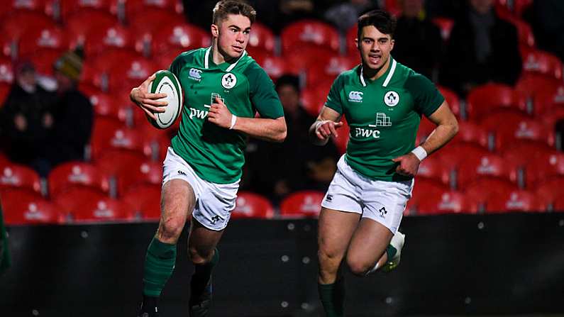 Watch: Ireland U20s Star Lights Up Cork With Scintillating Try