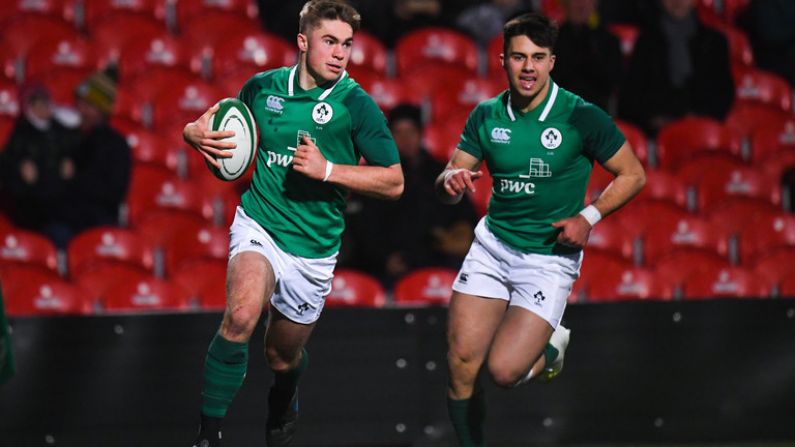 Watch: Ireland U20s Star Lights Up Cork With Scintillating Try