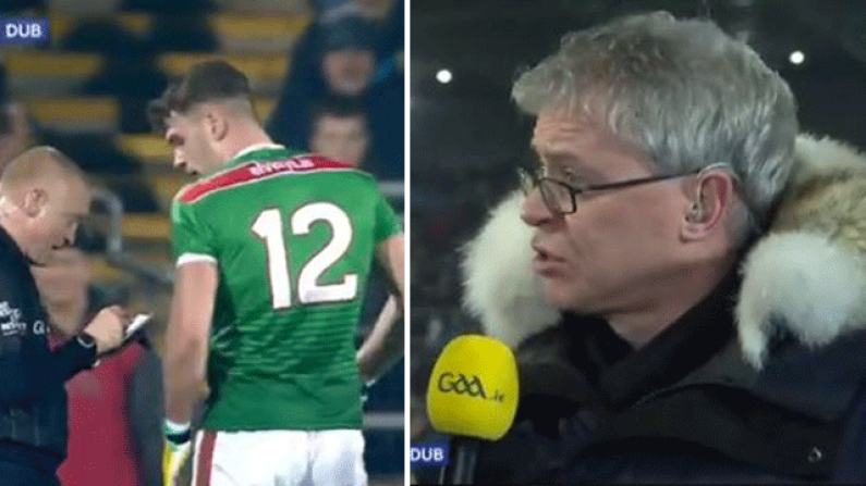 Watch: Brolly & Co Shocked By Red Card Decision For Mayo's Jordan Flynn