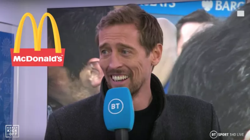 Peter Crouch Sums Up Farcical Nature Of Deadline Day With McDonald's Story