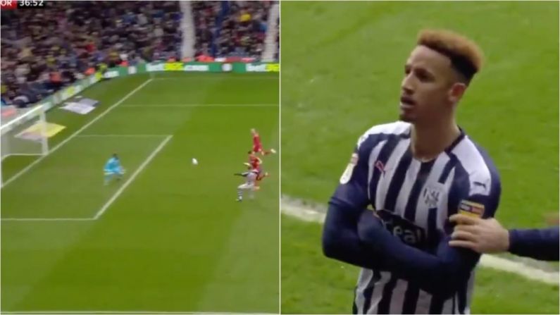 Callum Robinson's First Goal For West Brom Was An Absolute Stunner