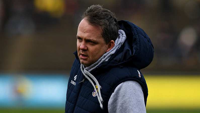 2 February 2020; Wexford manager Davy Fitzgerald before the Allianz Hurling League Division 1 Group B Round 2 match between Wexford and Clare at Chadwicks Wexford Park in Wexford. Photo by Ray McManus/Sportsfile