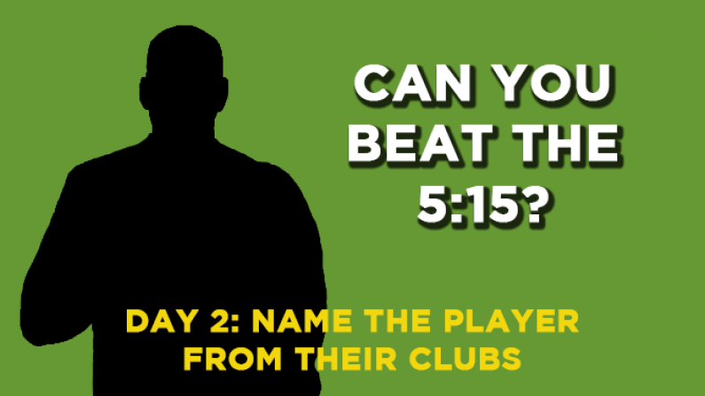Beat The 5:15: Can You Guess The Player From Their Clubs?